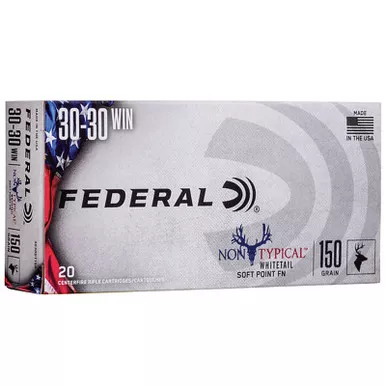 Federal 3030DT150 Non-Typical 30-30 150 GR SP 20 Rounds