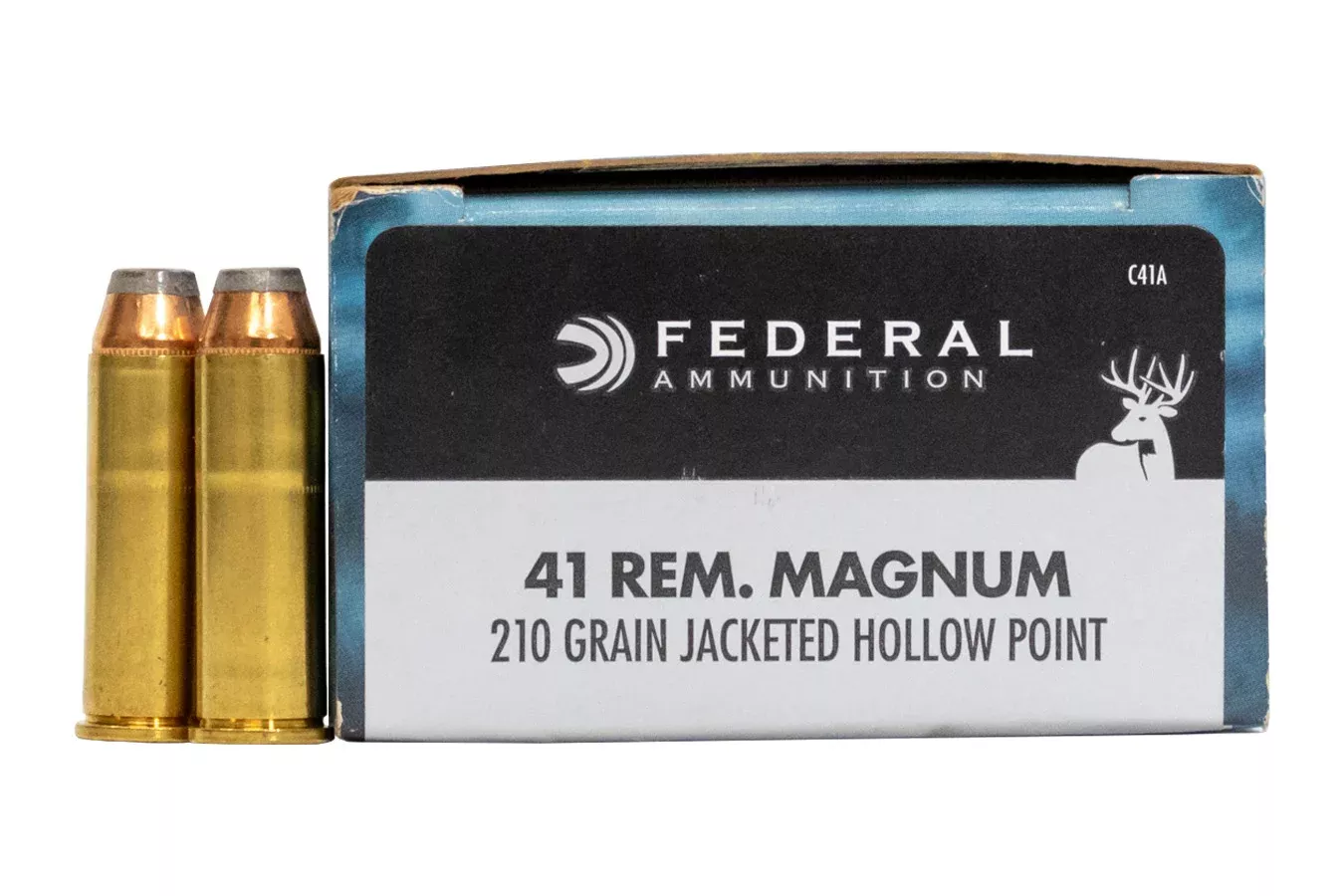 Federal  41 Rem Mag 210 gr JHP Power-Shok 20/Box
