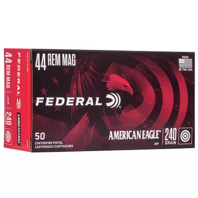 Federal AE44A American Eagle 44 Rem Mag 240 GR JHP 50 Rounds