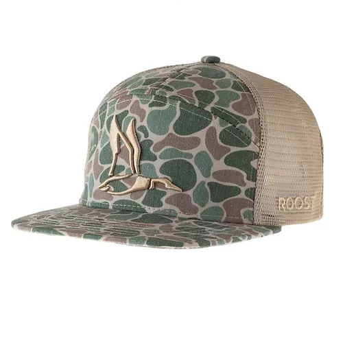 Fieldstone Roost Camo 3D Puff Duck Hat #RHR11