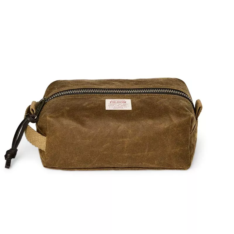 Filson Tin Cloth Waxed Cotton Travel Kit