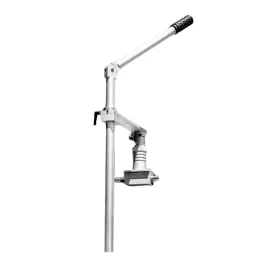 FIN GEAR Live Scan Pole Mount - 5' - Silver - Rail Mount