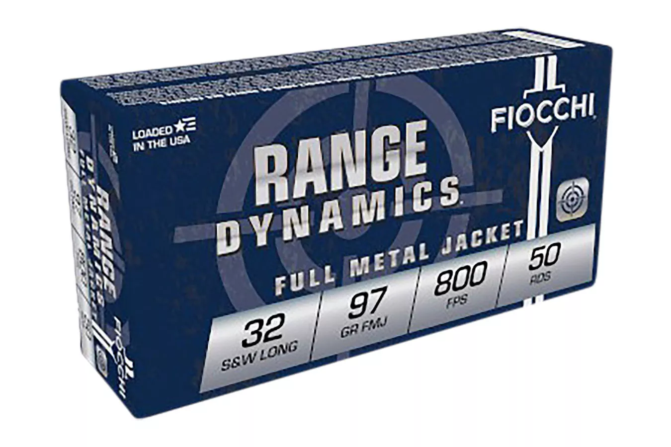 Fiocchi  32 SW Long 97 gr FMJ Range Dynamics 50/Box