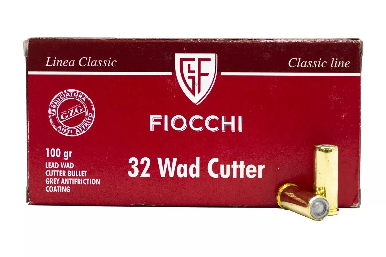 Fiocchi  32SW Long 100 gr Lead Wadcutter Classic Line 50/Box