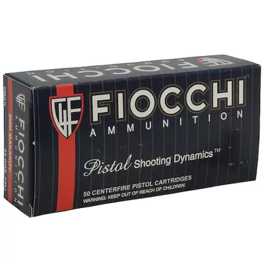 Fiocchi 9MAK 9mm Makarov 95 GR FMJ 50 Rounds