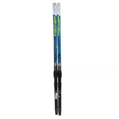 FISCHER Comfort Cruiser Blue/Black Mounted Skis (NV70820)