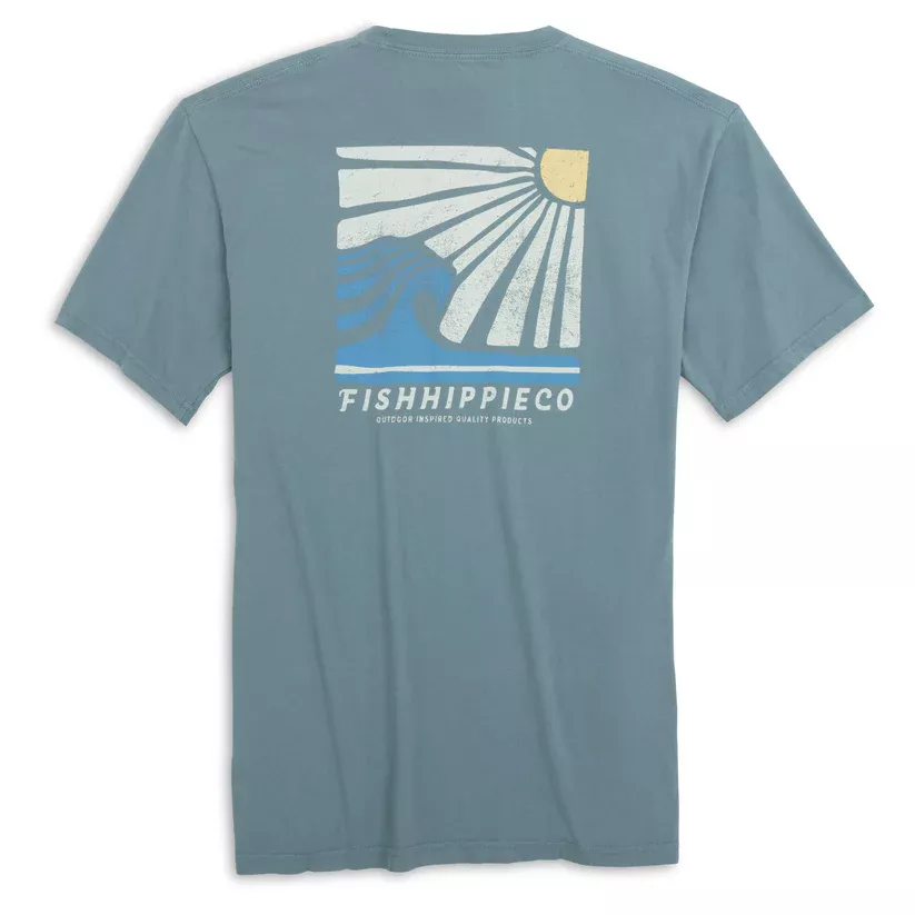Fish Hippie Men’s Restless Tee – Kelp #T10308