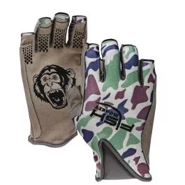 Fish Monkey Pro 365 Guide Glove - Old School Camo Beige - M