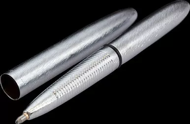 Fisher Space Pens Bullet Brushed Chrome with Pocket Clip