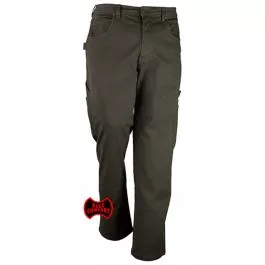 FiveBrother WorkWear Men's 10oz Enzyme Washed Flex Brushed Twill - Charcoal - 34 x 30