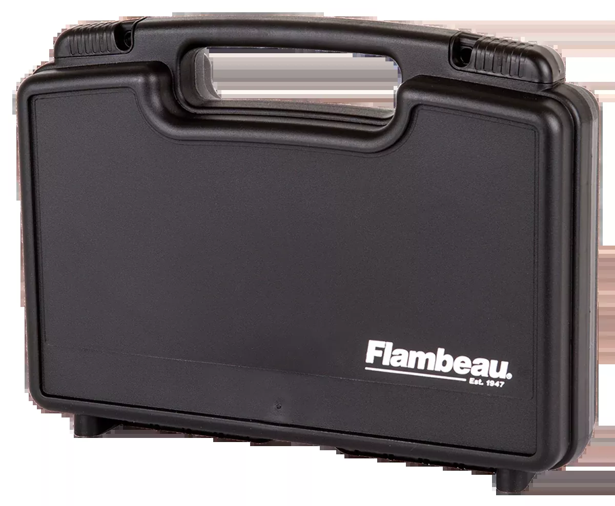 Flambeau Safe Shot Pistol Pack Handgun Case, Black Polymer, TSA Approved – 6450SC