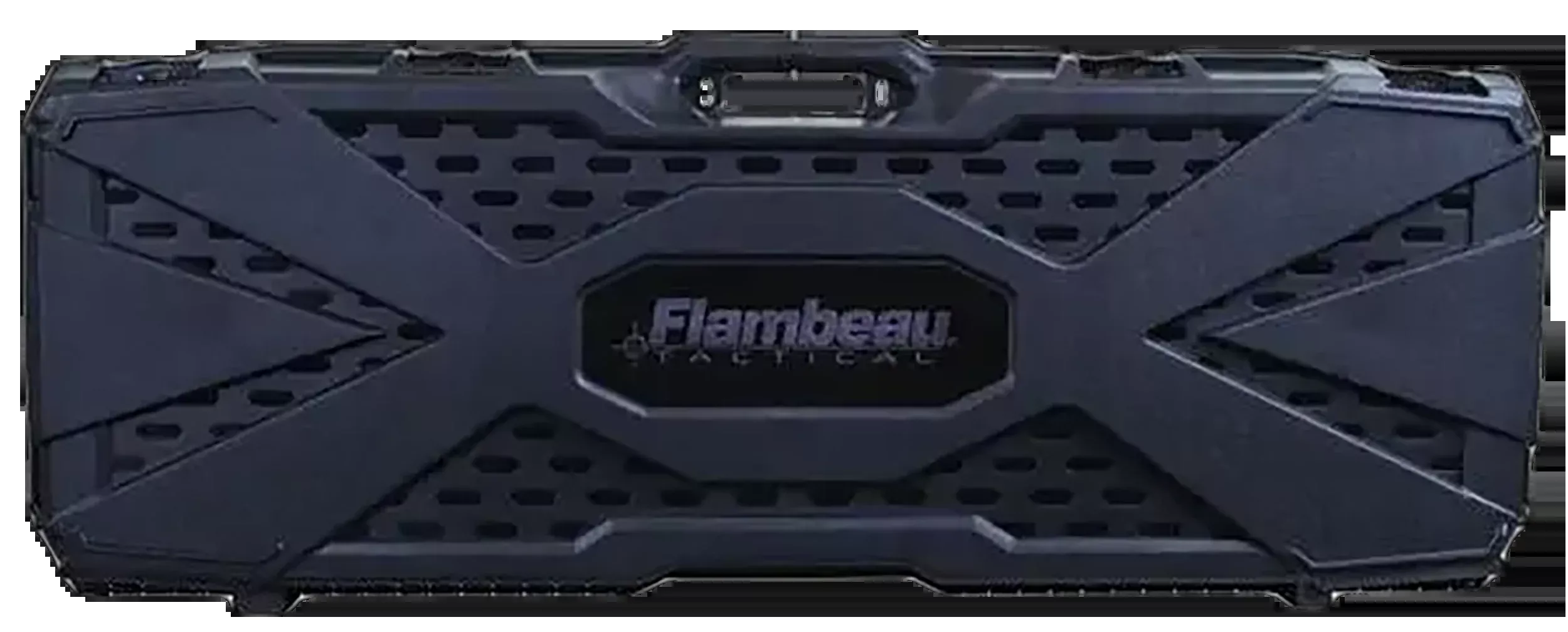 Flambeau Tactical Rifle Case, Water-Resistant Polypropylene with Foam & Mag Pockets, 6500AR