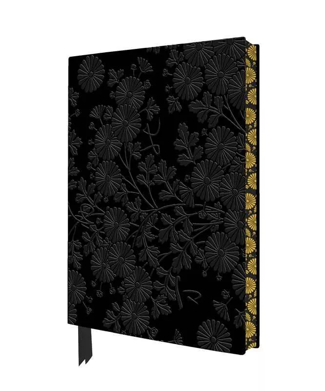Flame Tree Journals:: Uematsu Hobi: Box Decorated with Chrysanthemums A5 Flexicover Journal