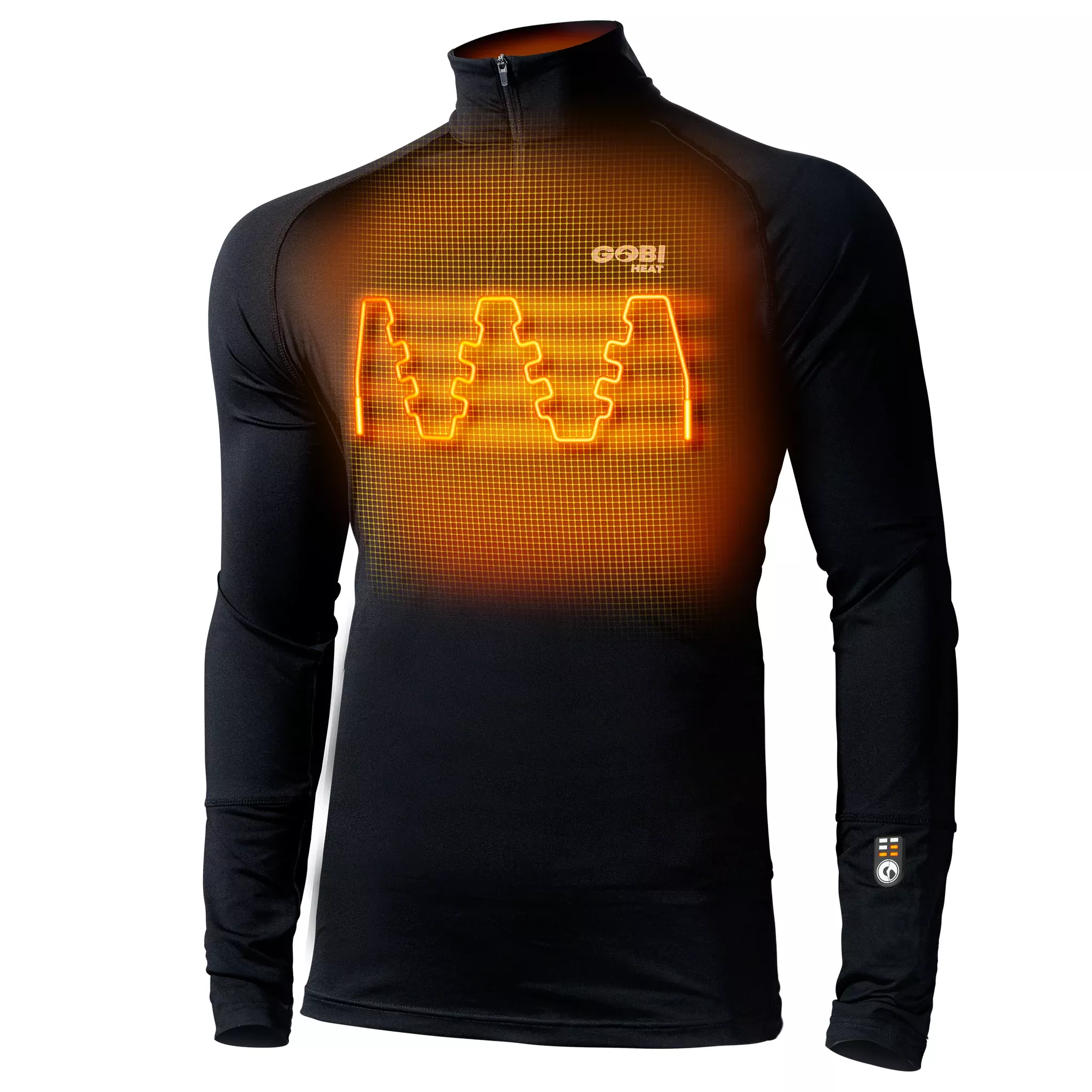 FlexCore Men’s Heated Base Layer Shirt – Dual Control