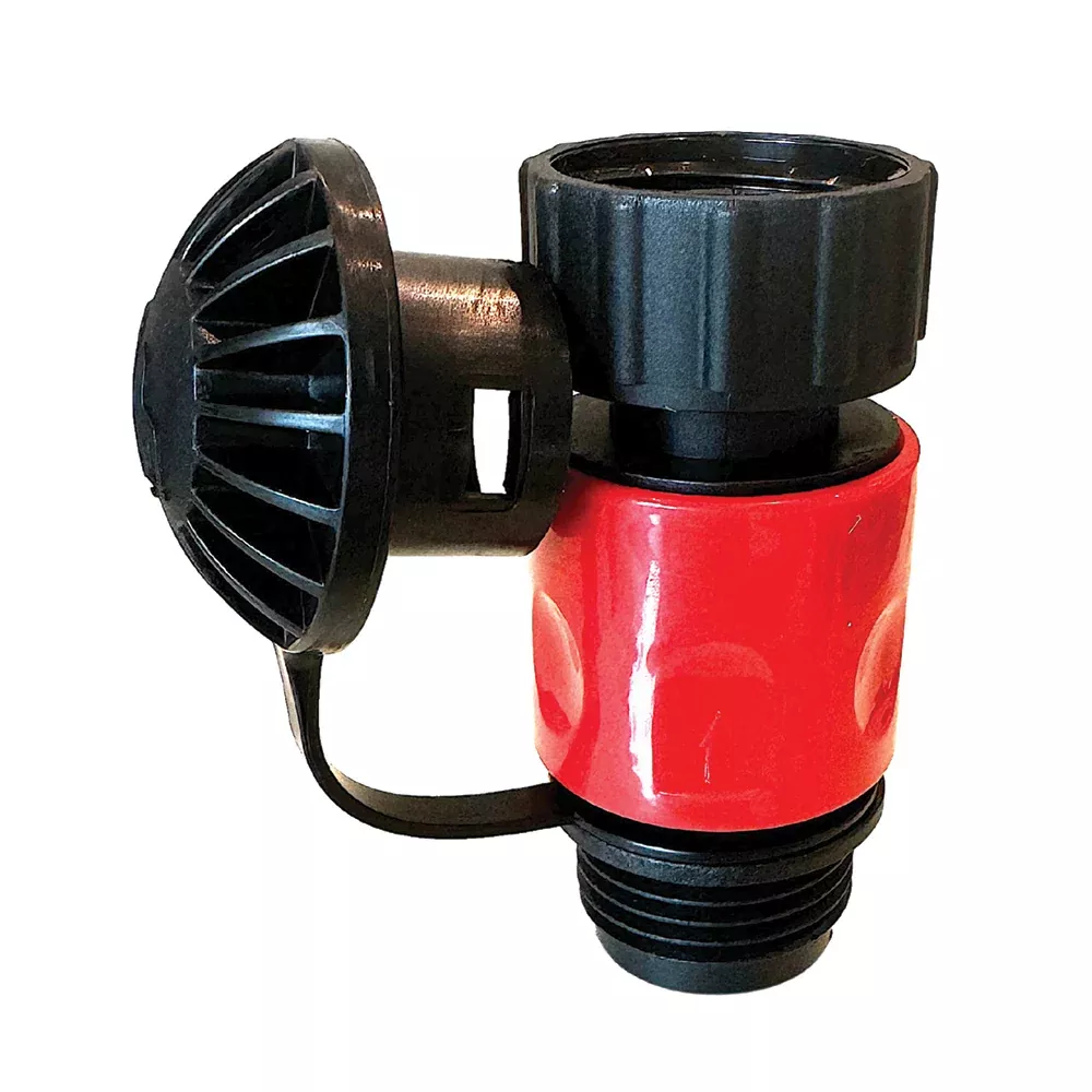 Flush-M Suzuki Motors Flush Quick Release Port w/90 Elbow – Black