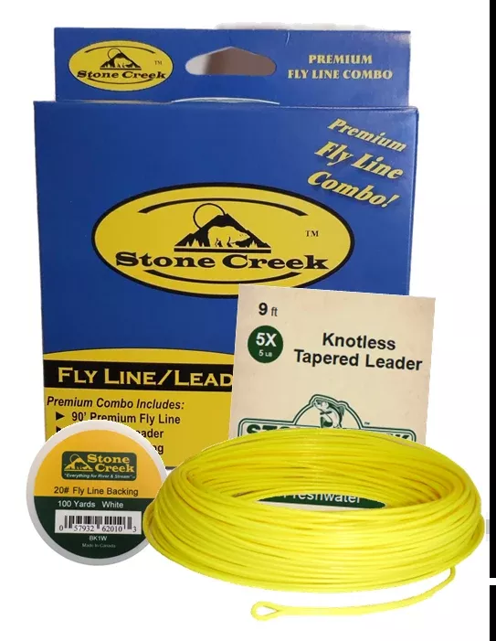 Fly Line Combo – Line – Leader – Backing