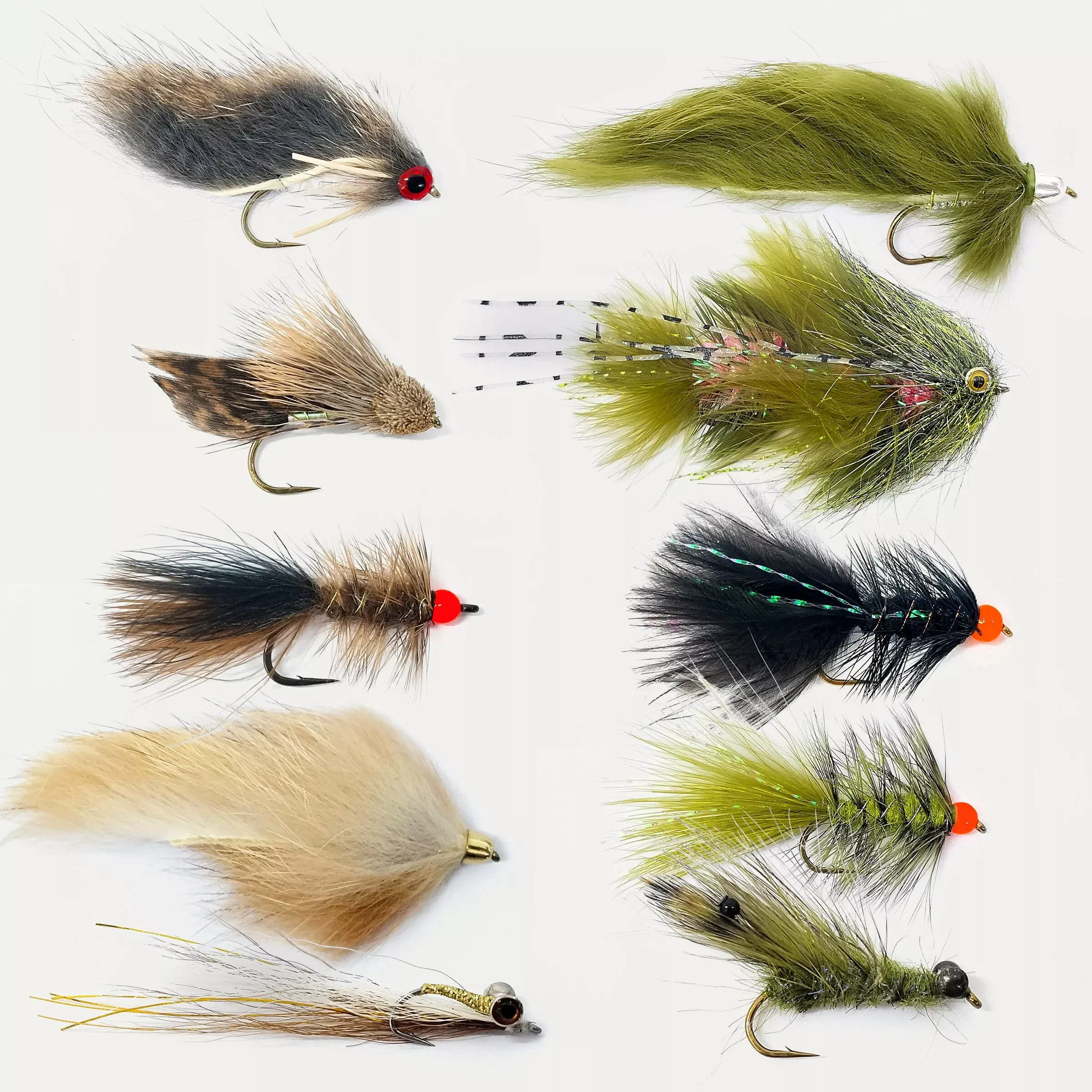 Fly Rod Chronicles Freshwater Streamer Fly Assortment – 10pk