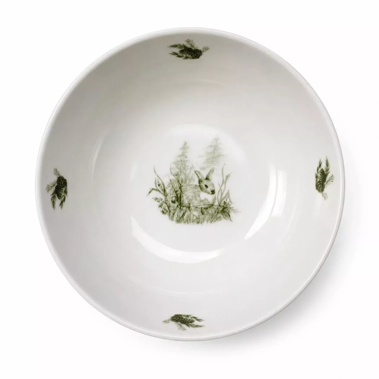 Forest Rabbit 6" Cereal Bowl