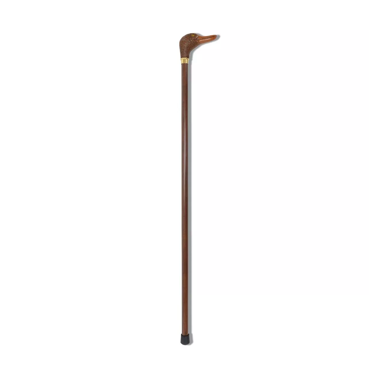 Fox Umbrella Brown Beech Wood Animal Head Walking Stick