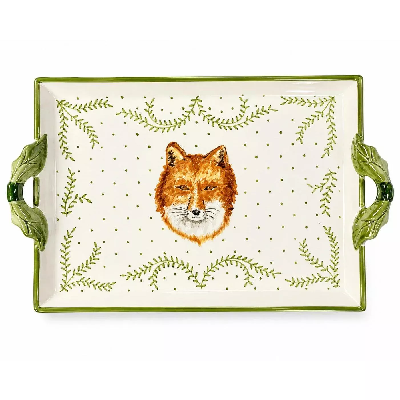 Foxy Two Handled Tray
