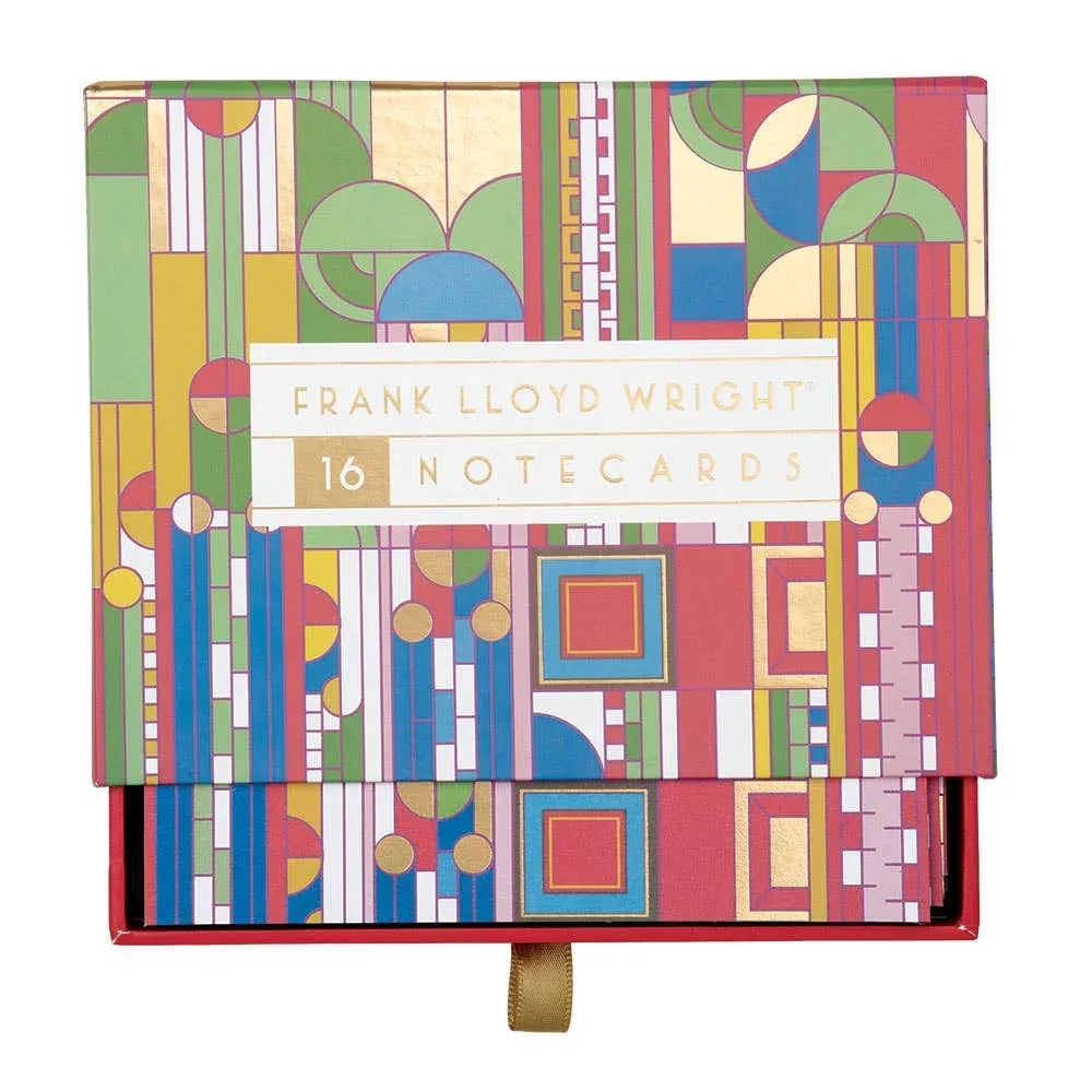 Frank Lloyd Wright Designs Greeting Assortment Notecard Boxed Set