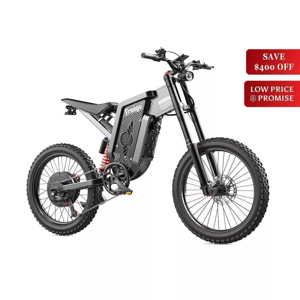 Freego X2 Off Road Dirt Electric Mountain Bike