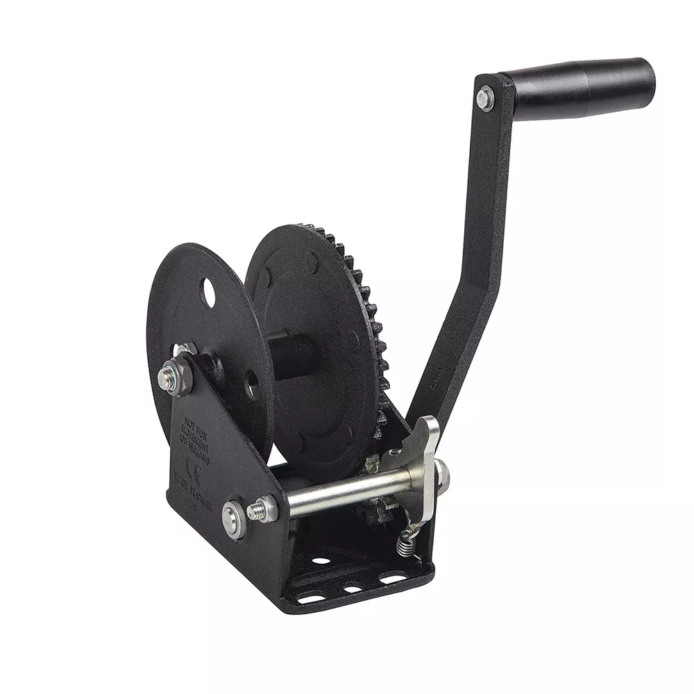 Fulton Trailer Winch, Single-Speed, 1,500 lbs. Capacity, 20 ft. Strap• 142226