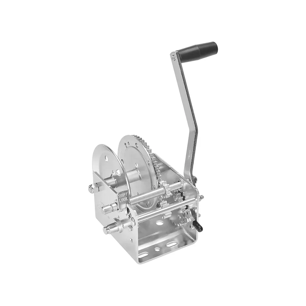 Fulton Trailer Winch, Two-Speed, 2,600 lbs. Capacity, No Strap• 142410