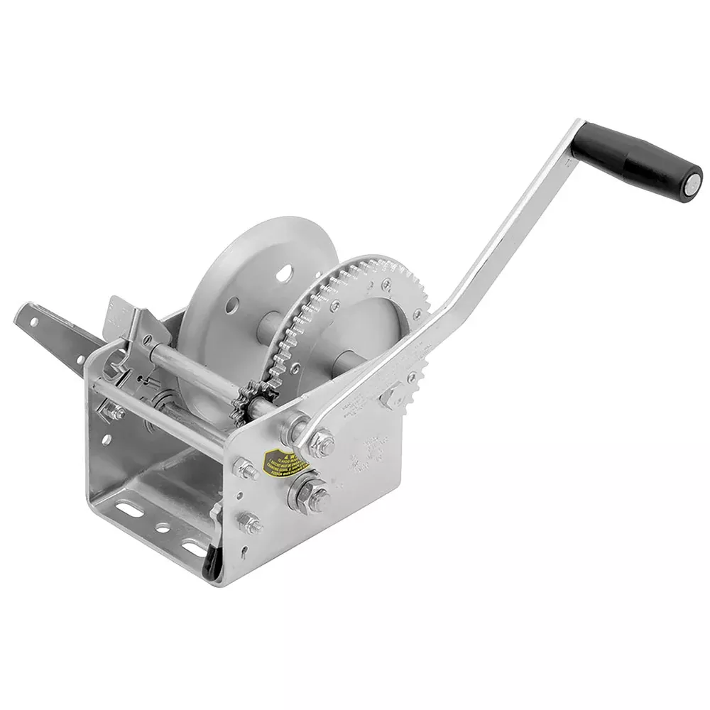 Fulton Trailer Winch, Two-Speed, 2,600 lbs. Capacity, No Strap• 142411