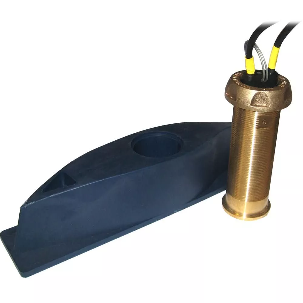 Furuno 235DHT-LMSE Bronze Thru-Hull, Digital Depth & High-Precision Temp Sensor, 7″ Stem & High Speed Block (7-Pin) [235DHT-LMSE]