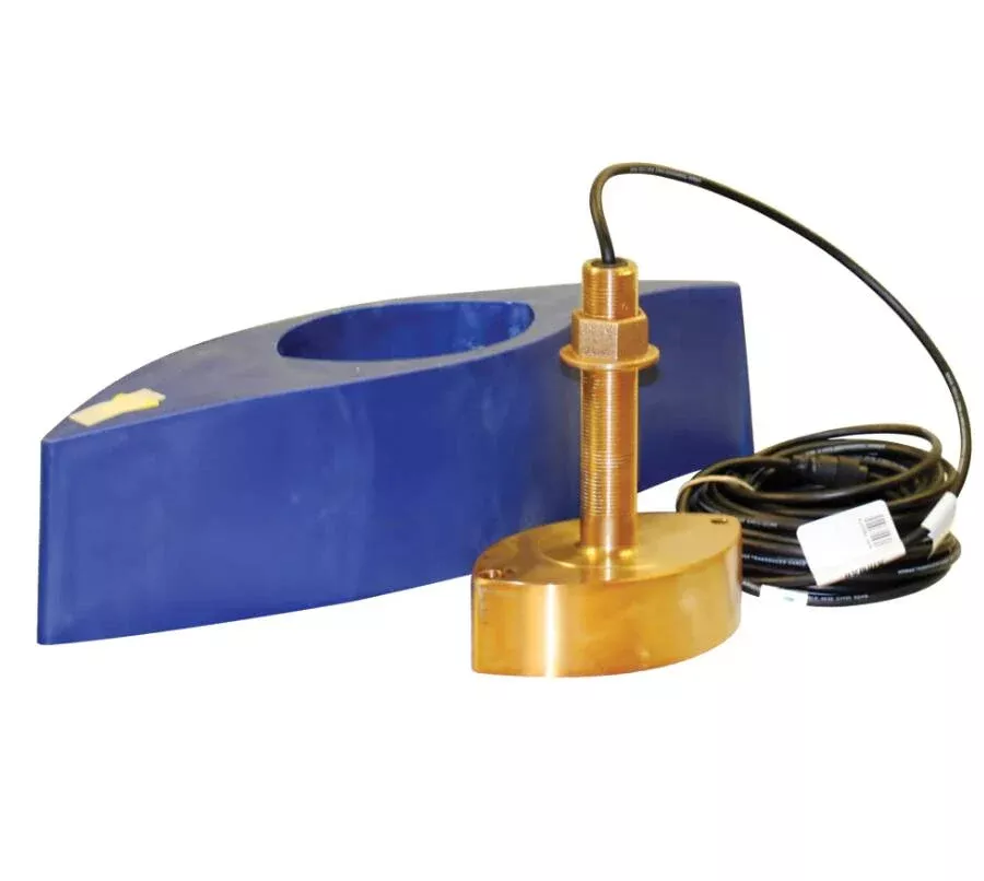 Furuno Airmar B258 10-Pin Bronze External Thru-hull Mount Transducer with Fairing Block• 525TID-BHD