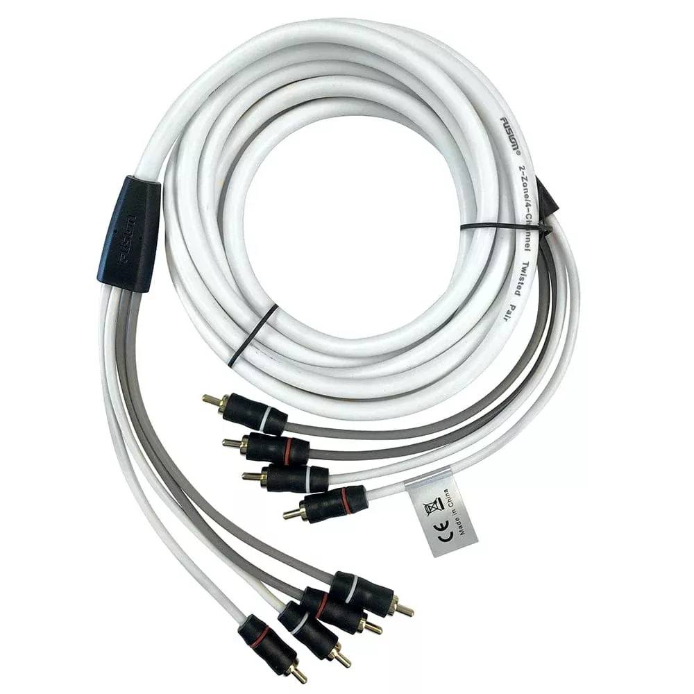 FUSION Standard RCA Cable – 4 Channel – 6′
