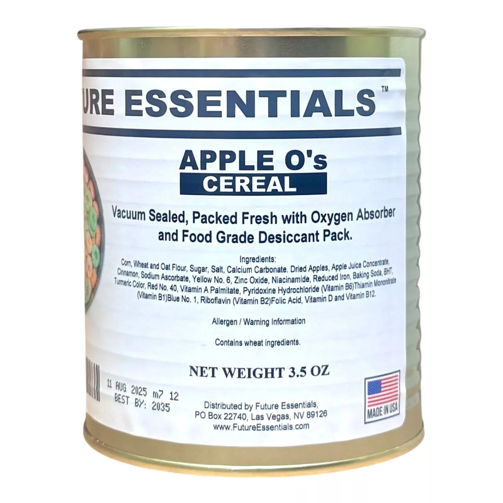Future Essentials Apple O’s Cereal