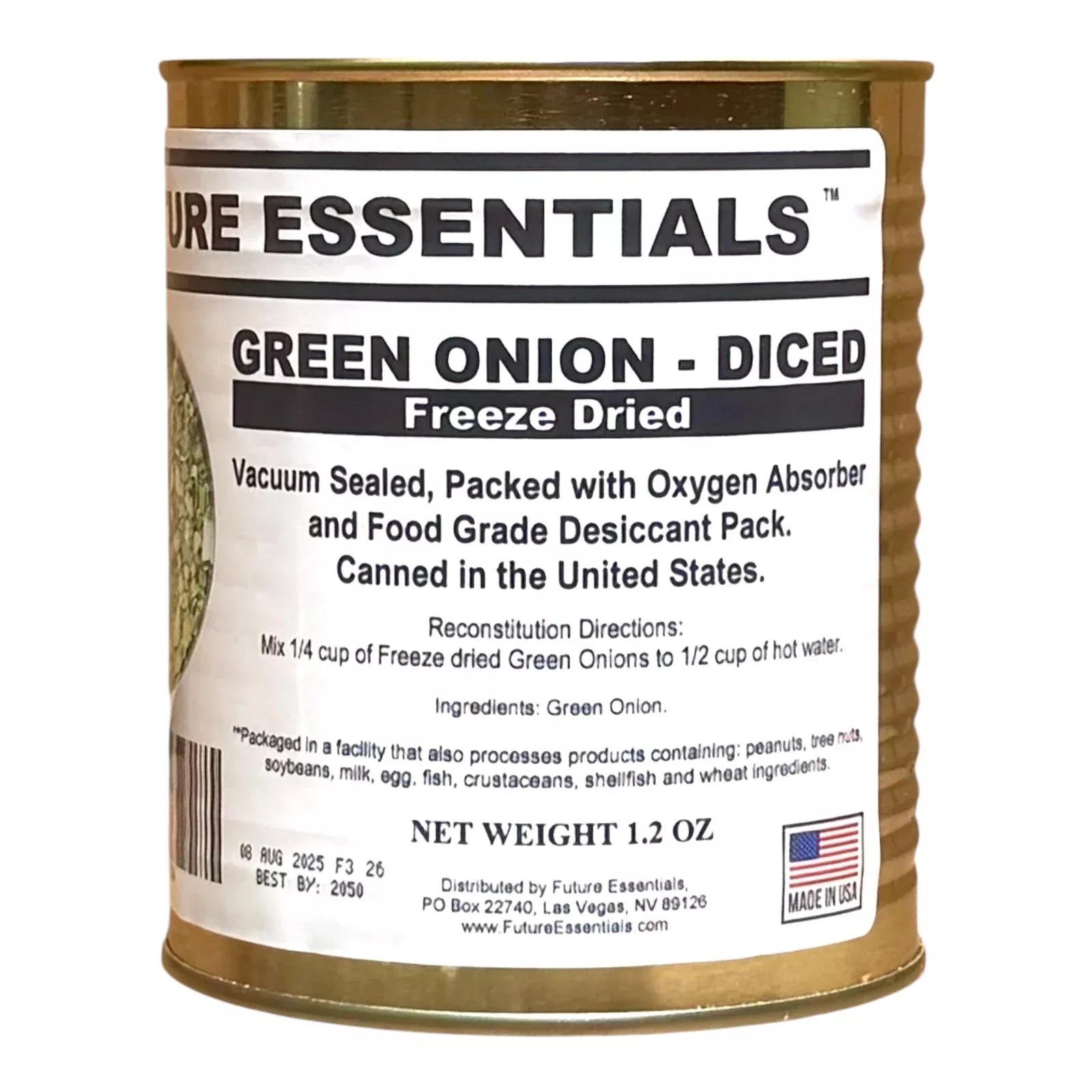 Future Essentials Canned Freeze Dried Green Onion