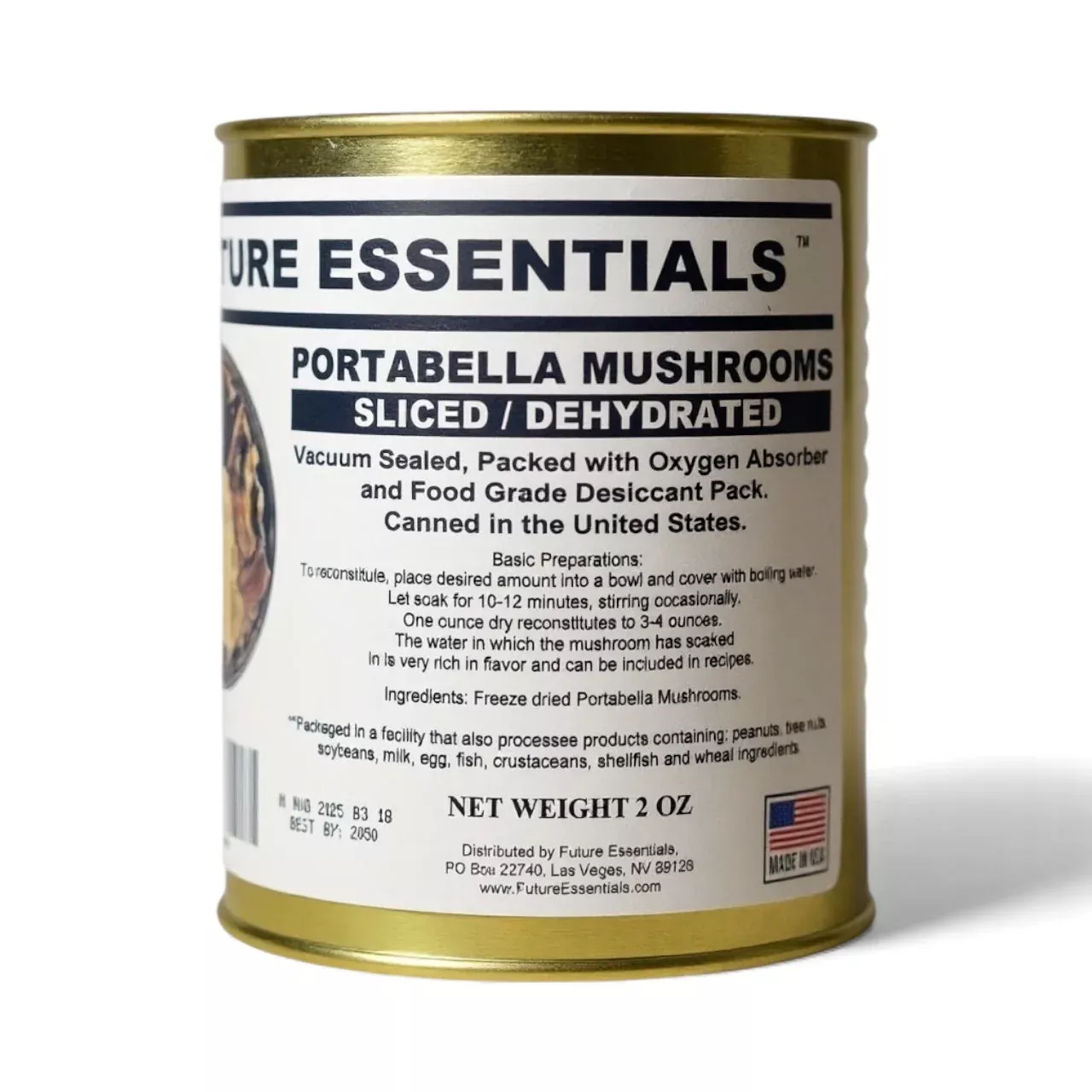 Future Essentials Dehydrated Portabella Mushrooms