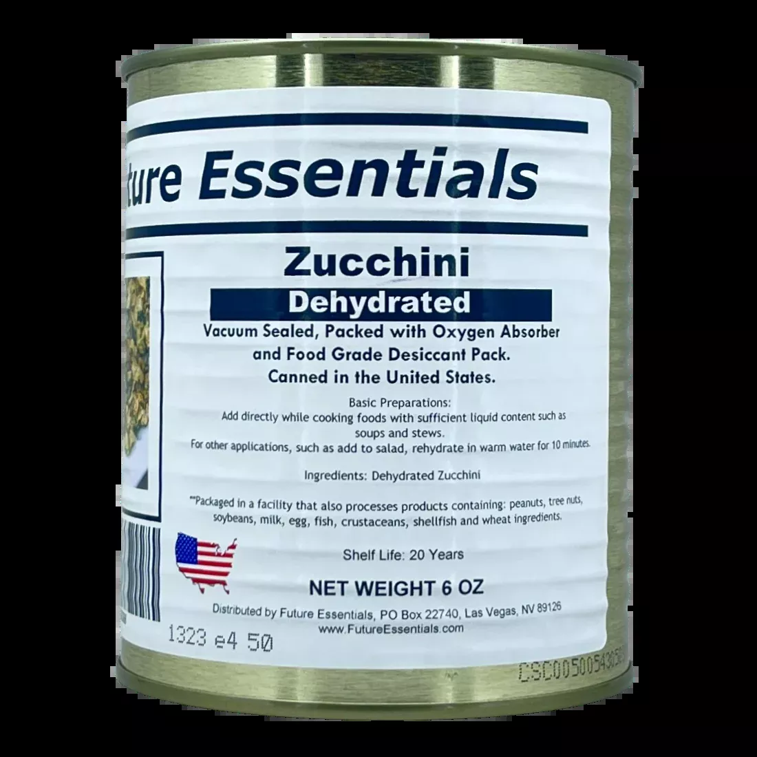 Future Essentials Dehydrated Zucchini