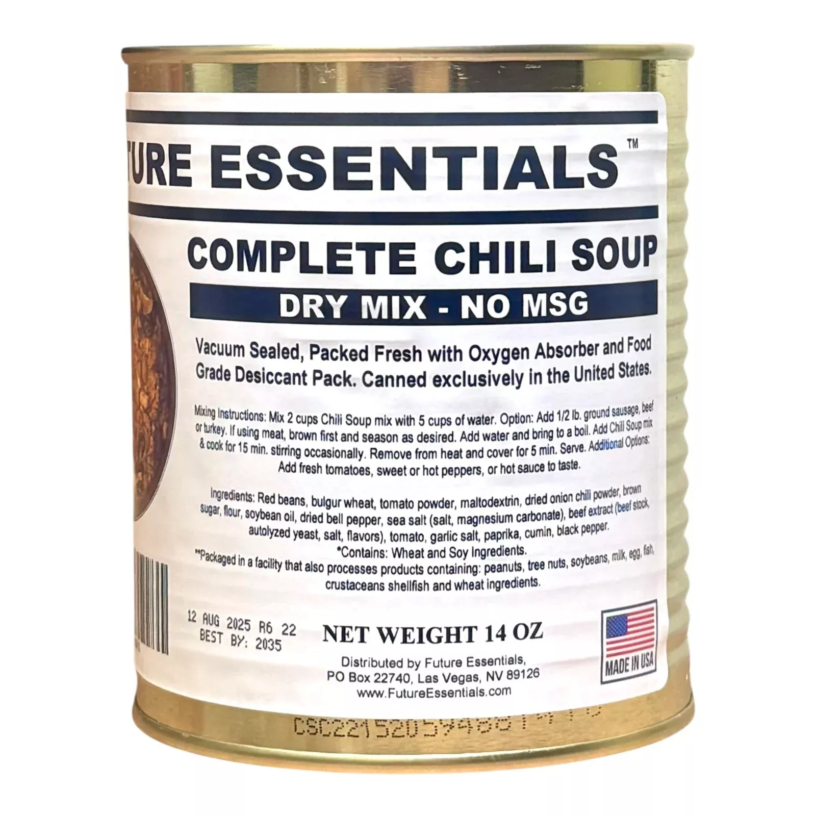 Future Essentials Dry Chili Soup Mix