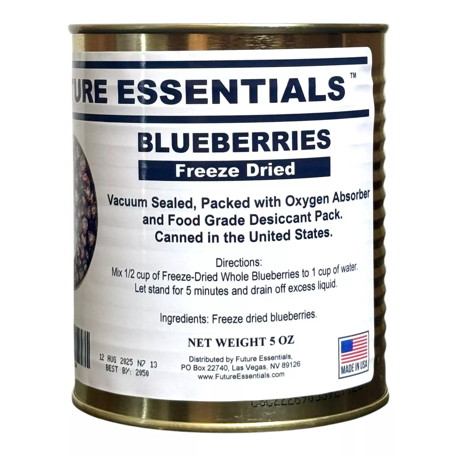 Future Essentials Freeze Dried Whole Blueberries