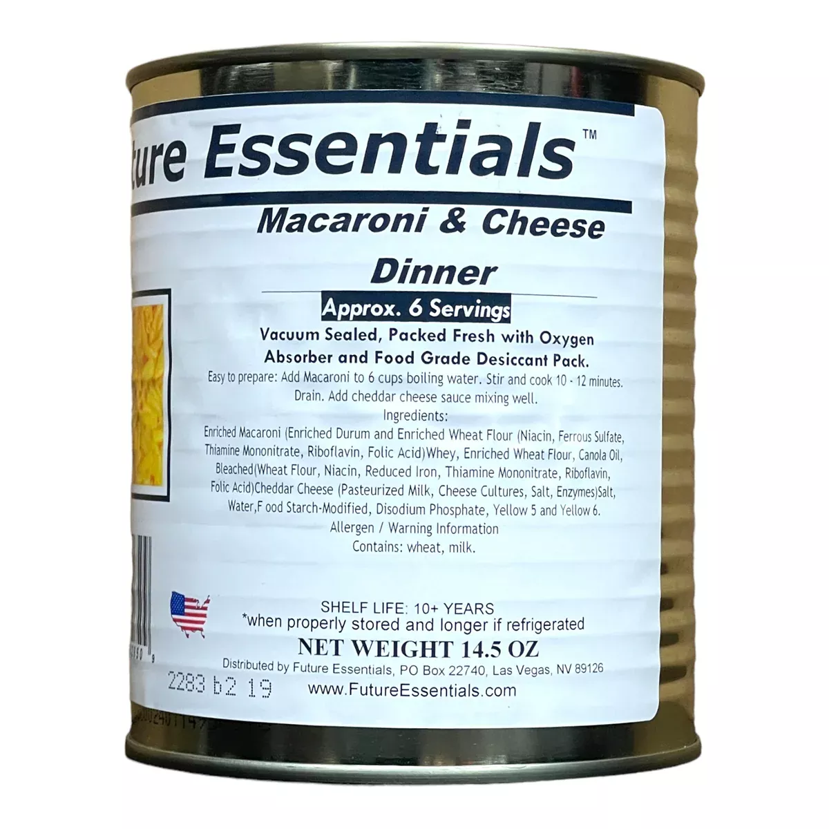 Future Essentials Macaroni & Cheese