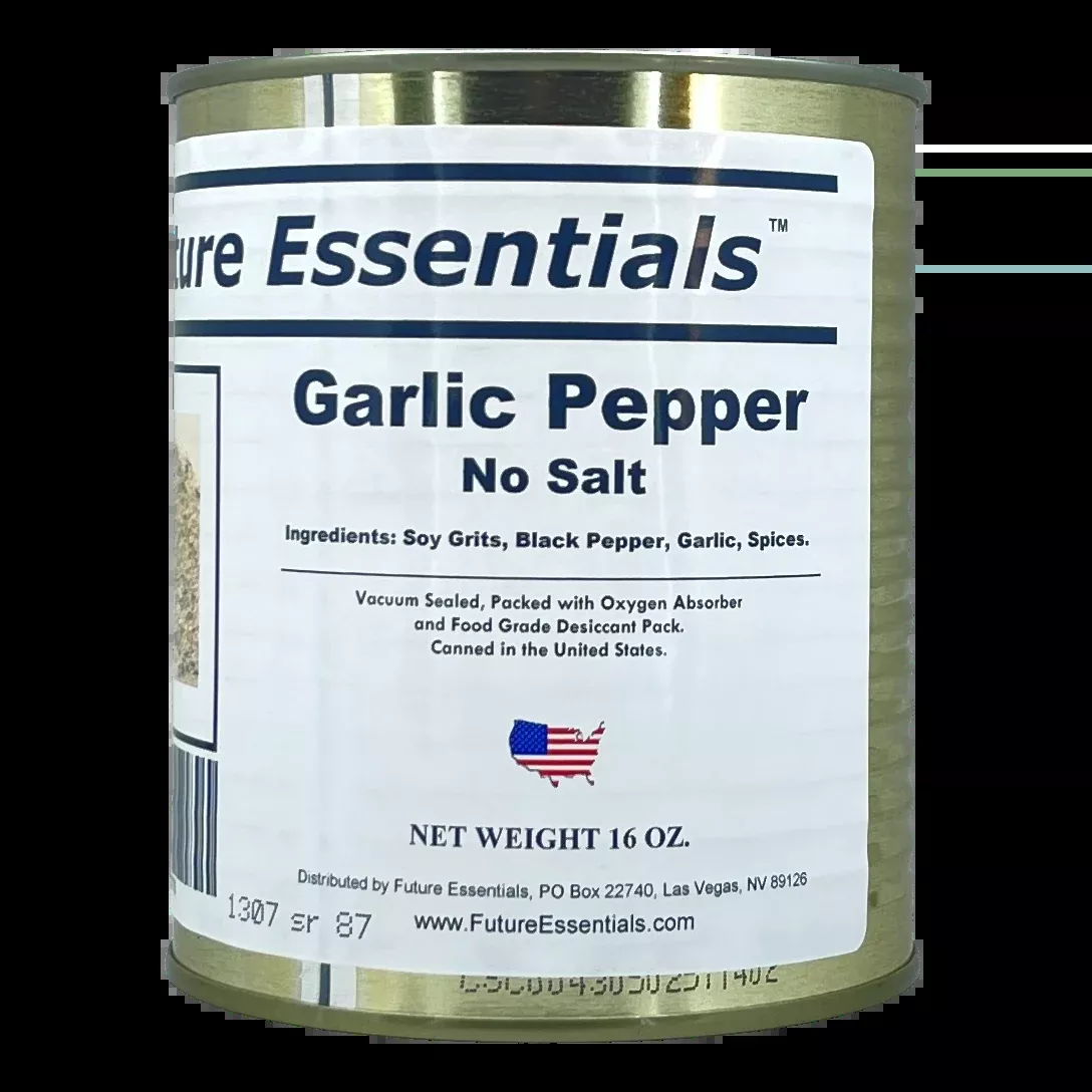 Future Essentials No Salt Garlic Pepper