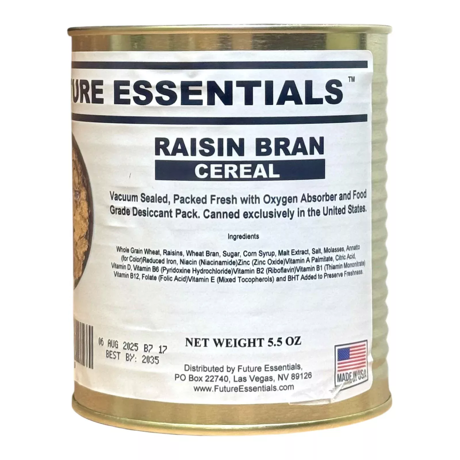 Future Essentials Raisin Bran Cereal