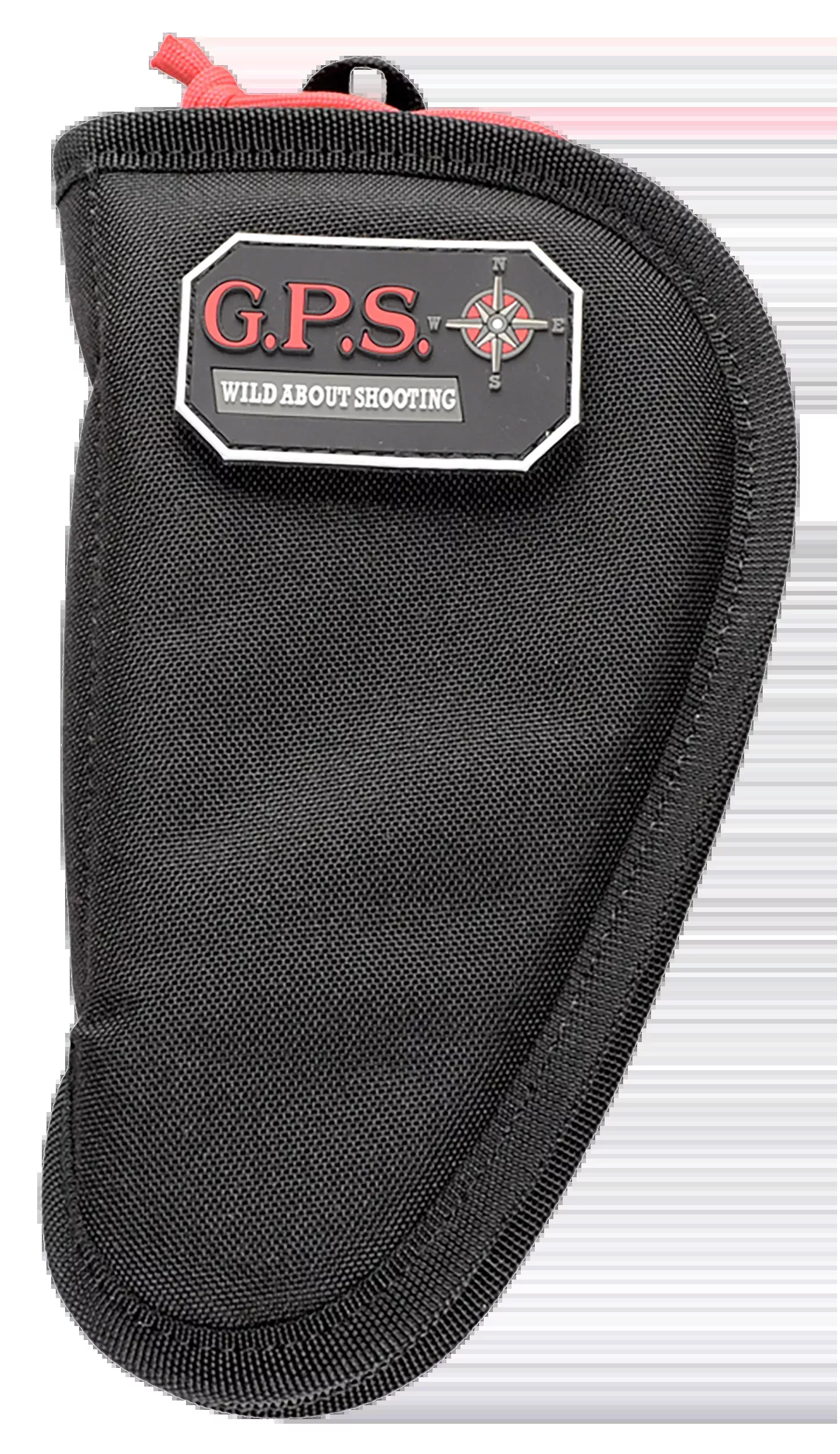 G*Outdoors Contoured Pistol Case, Black Discreet Lockable Zipper, Fits 4-inch Handguns – 1004CPCB