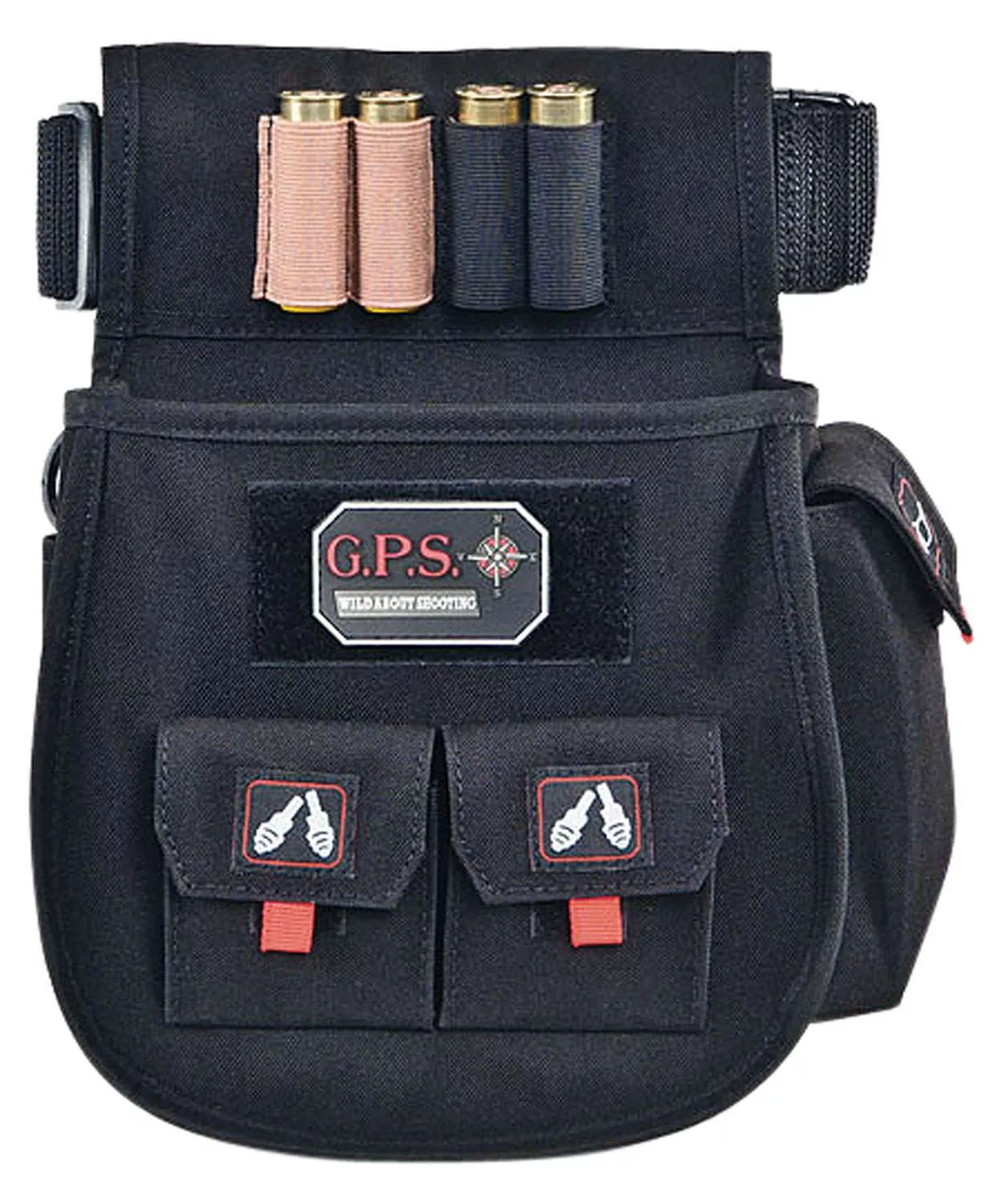 G Outdoors Deluxe Double Shell Pouch – Black#GPS-1094CSP