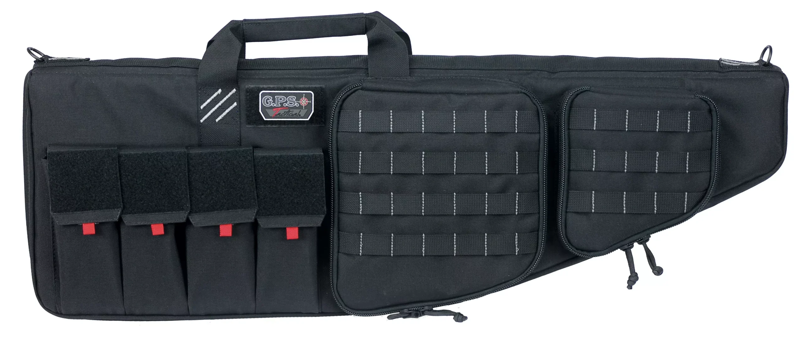 G*Outdoors Tactical AR Rifle Case, 35-inch Black 1000D Nylon, Visual ID Storage, DuPont Teflon, T35ARB