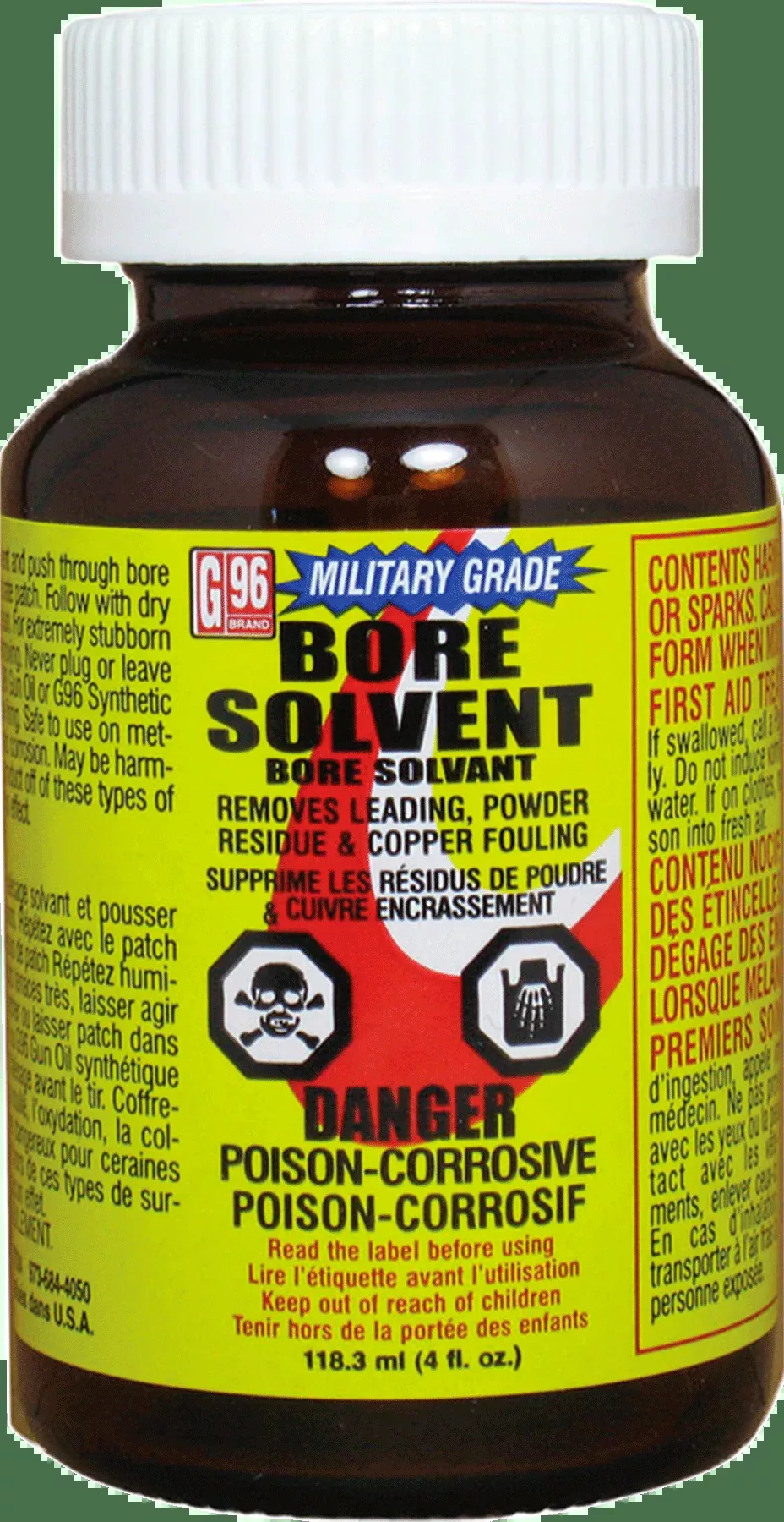 G96 Military Grade, G-96 1108Military Grde Bore Sol4oz