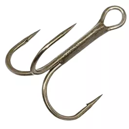 Gamakatsu Treble Round Bend Hooks - Bronze - 8 - 25 Pack