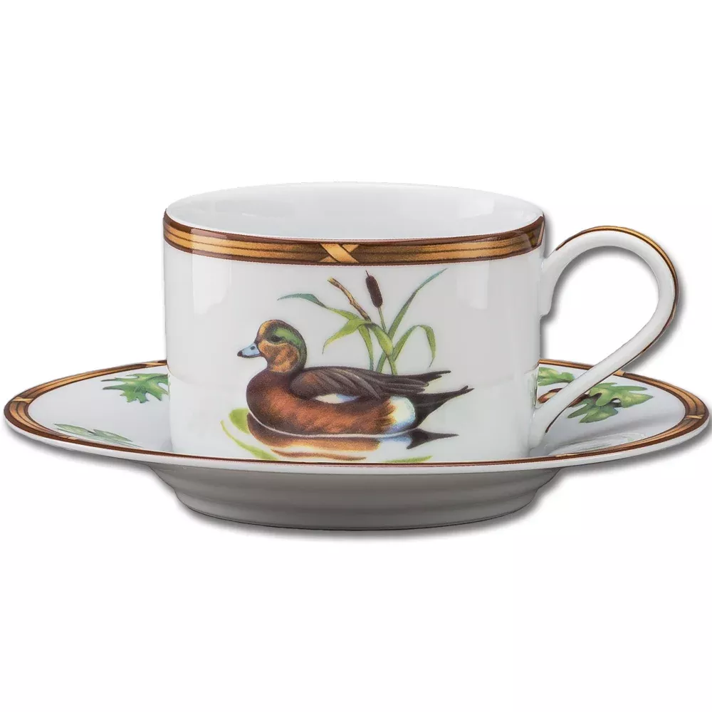 Gamebird 8 oz Cup & Saucer