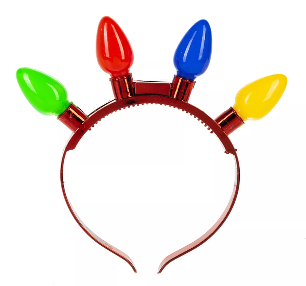 Ganz Light Up Christmas Light Bulb Headband #EX26910