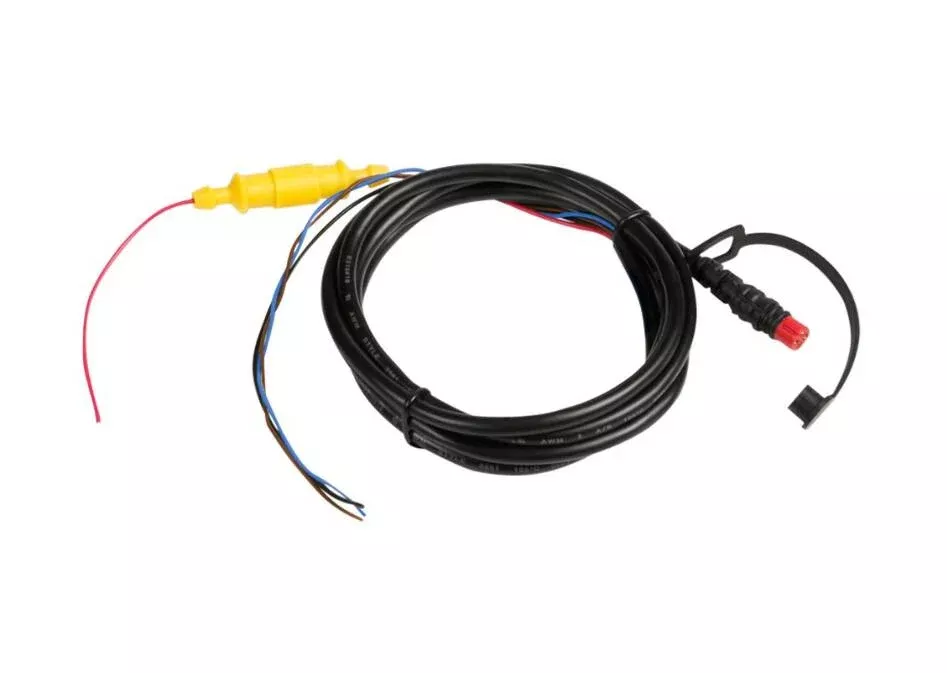 Garmin 4-Pin 6′ Power/Data Cable with NMEA/Bare Wires Connectors for ECHOMAP Series Fish Finders• 010-12199-04