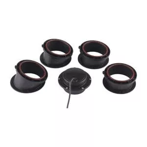 Garmin 8-Pin Plastic In-hull Mount Transducer with 20' Cable• 010-12402-00
